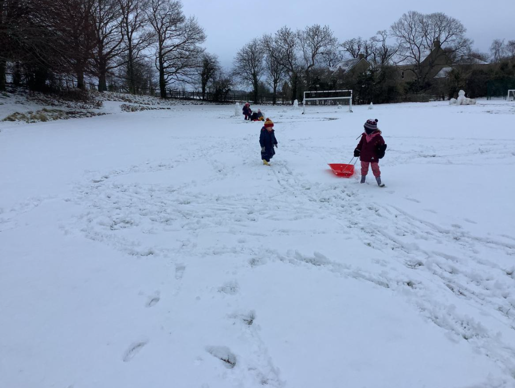 Early Years Spring Term Snow