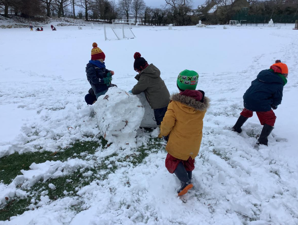 Early Years Spring Term Snow