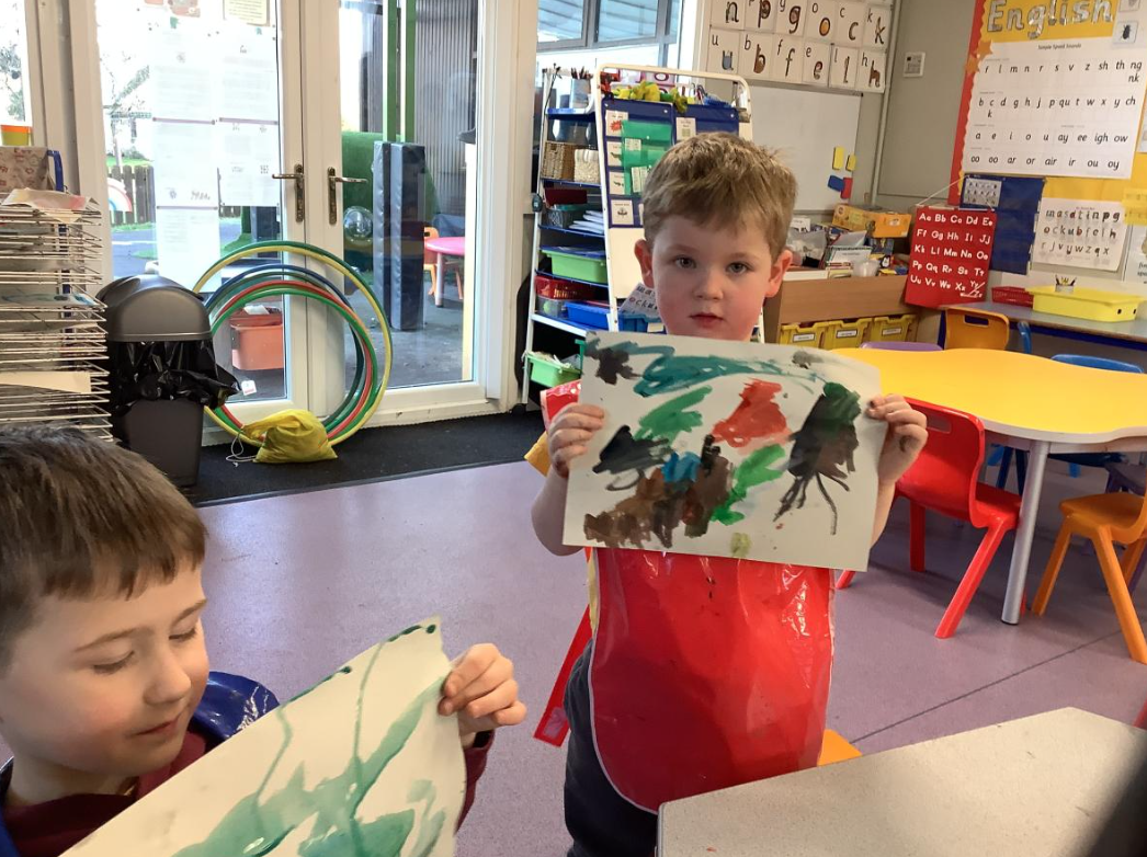 Early Years Spring Term Painting