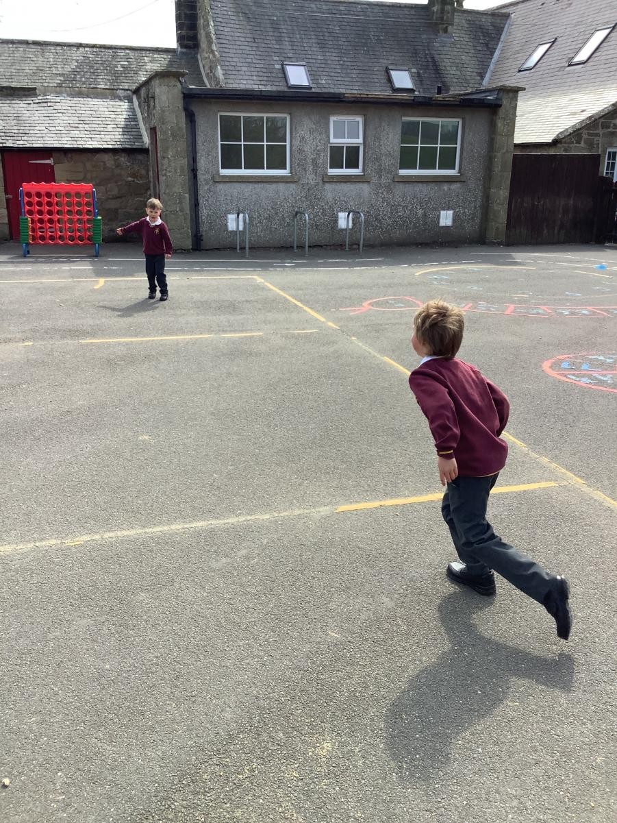 We have been learning about algorithms and directing our friends around the playground prior to working with control technology. 