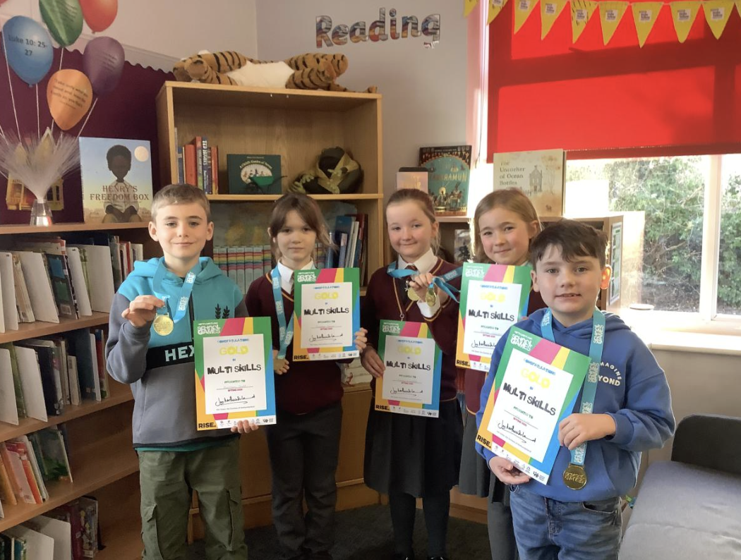 School Games Multi-skills certificates