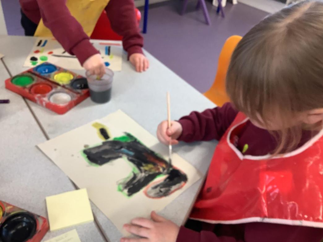 Early Years Spring Term Painting