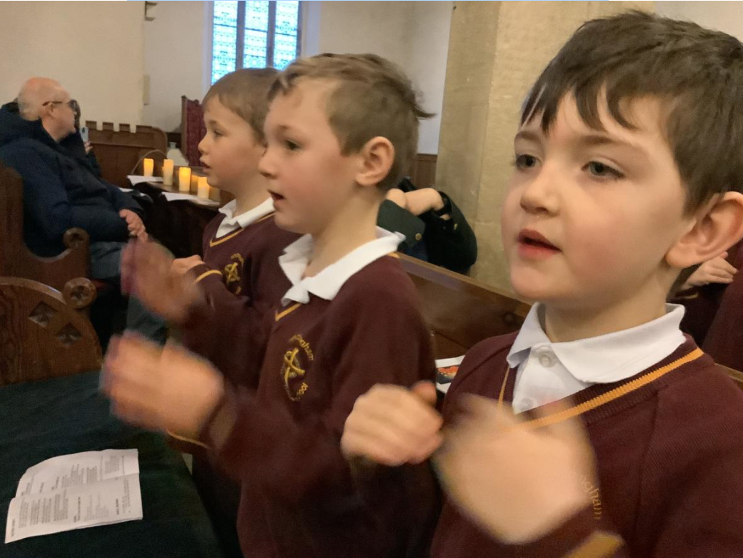 Class 1 Our Christingle Service