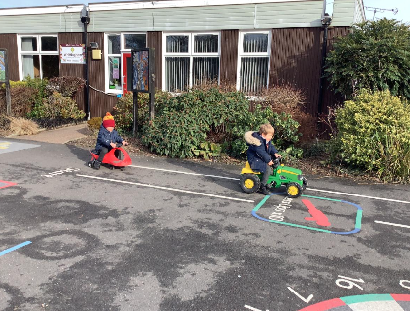 Early Years Spring Term Cars and Bikes