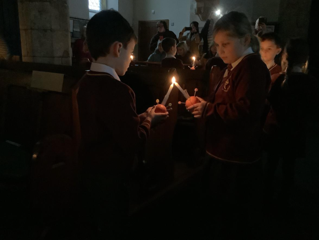 Class 1 Our Christingle Service