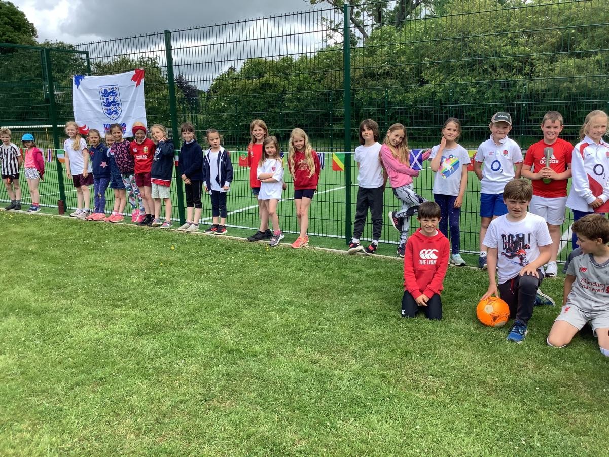 Our own 'Whittingham Euro's' in our class bubbles.