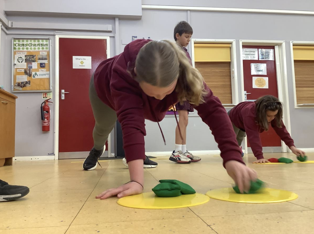 Pupils competing at multi-sports