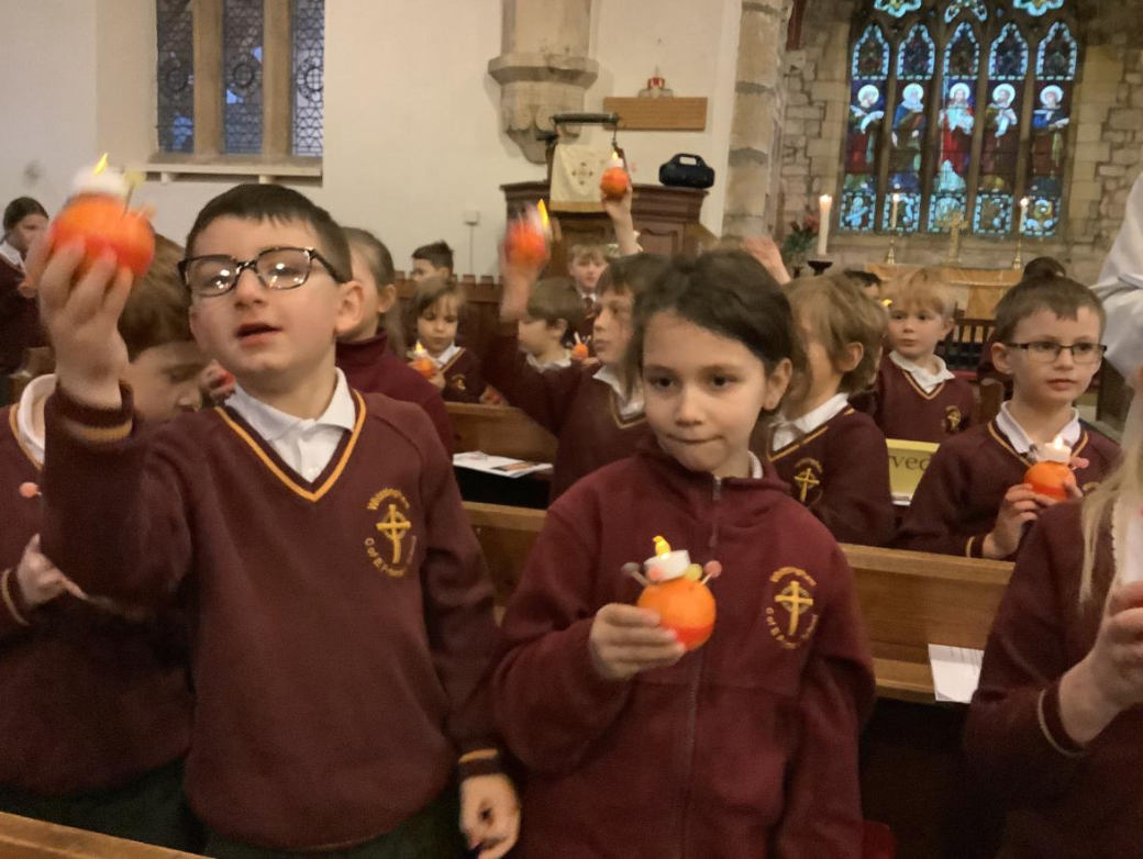Class 1 Our Christingle Service