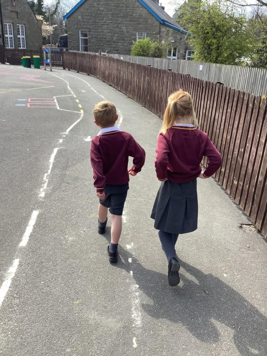 We have been learning about algorithms and directing our friends around the playground prior to working with control technology. 