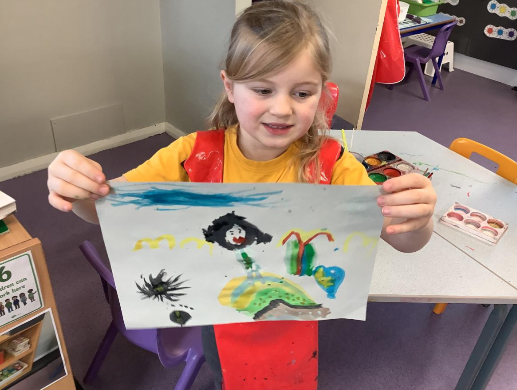 Early Years Spring Term Painting