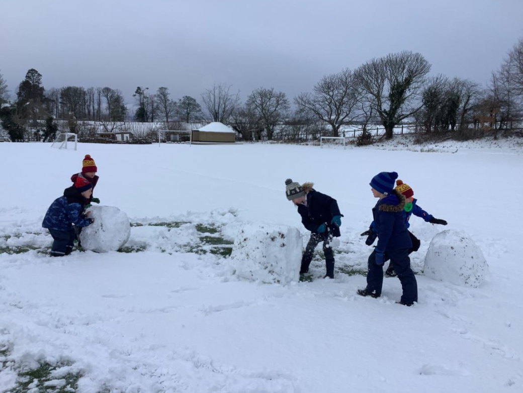 Class 1 Fun In the snow