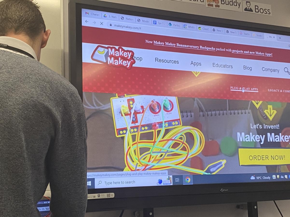 Staff Training - January 2023 - Using Makey Makey