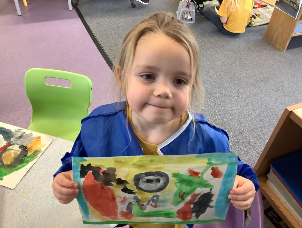 Early Years Spring Term Painting