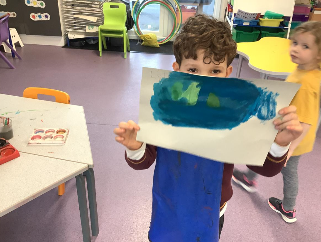 Early Years Spring Term Painting