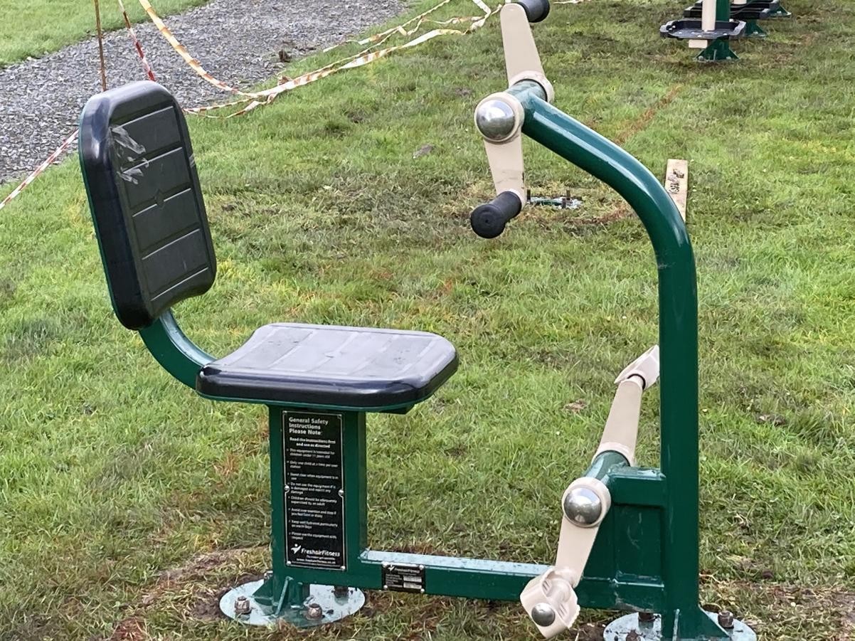 Thanks to funding from Bishop Christine and Primary Sports Funding  our new outdoor gym equipment has finally been installed.