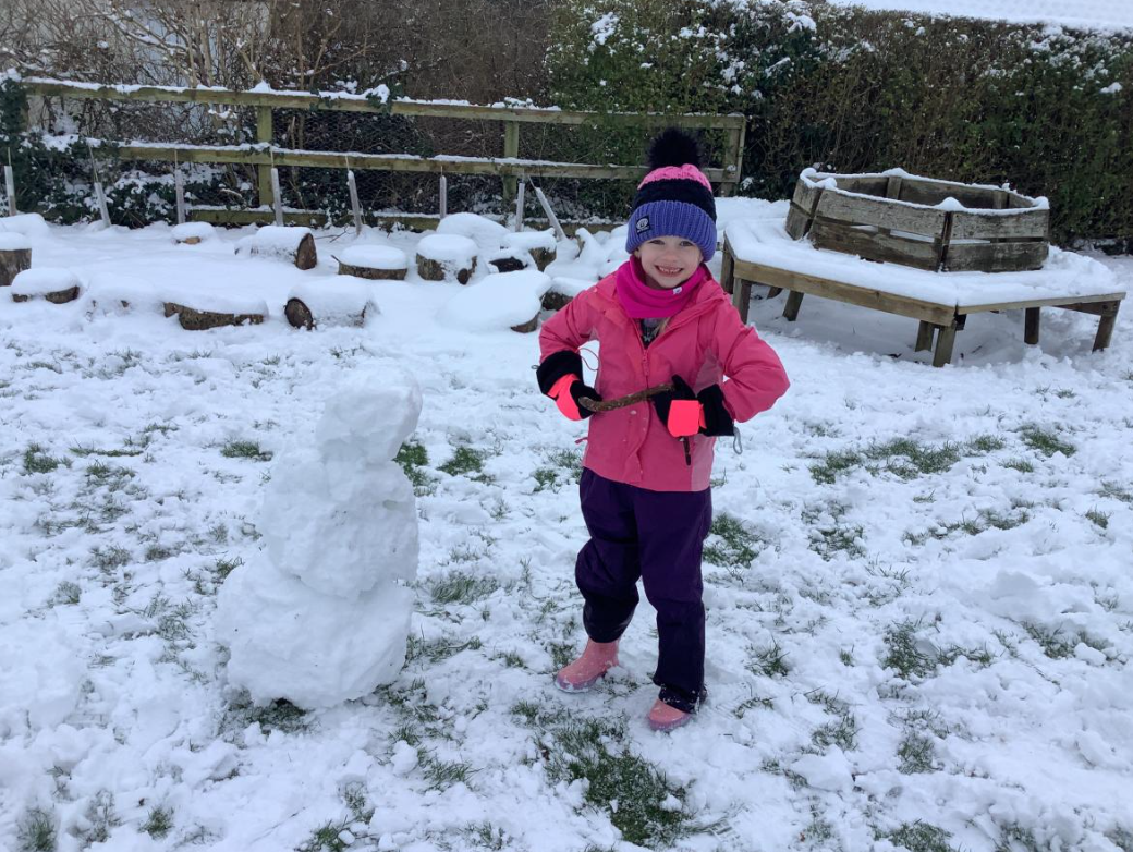 Class 1 Fun In the snow