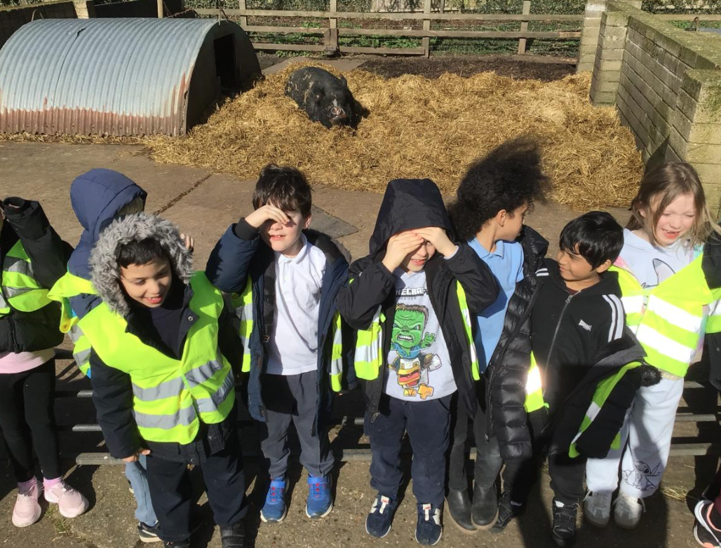 Class 5 Y2 Church Farm Trip