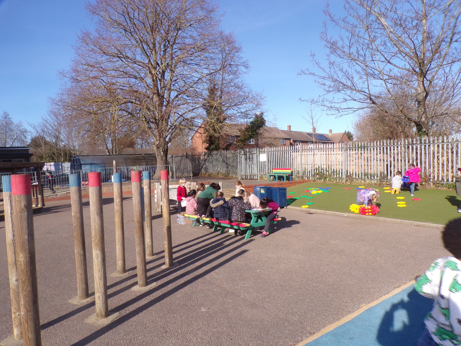 EYFS/KS1 playground. 