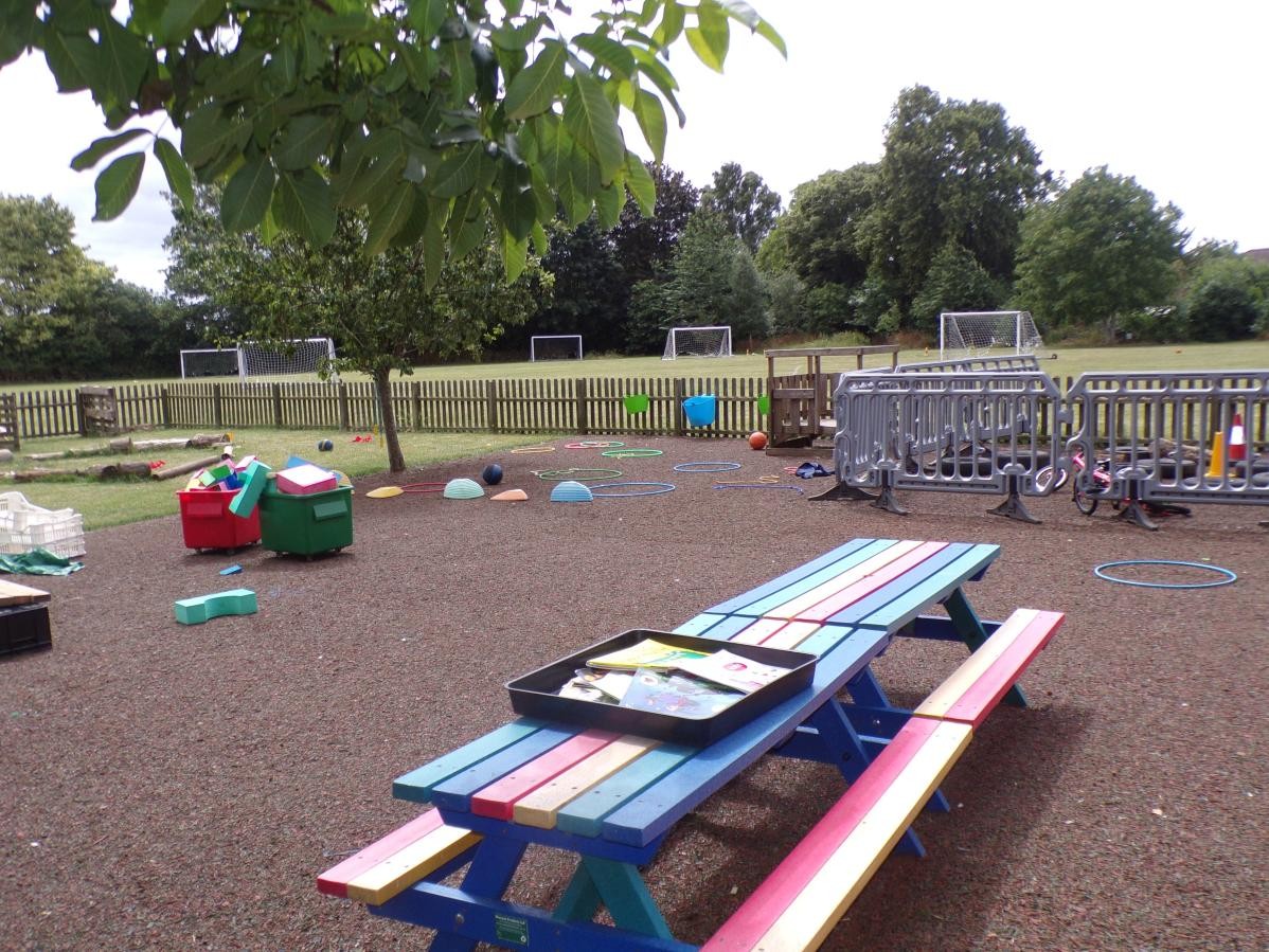 Our all-weather surface means we can enjoy the outdoor area throughout the seasons!