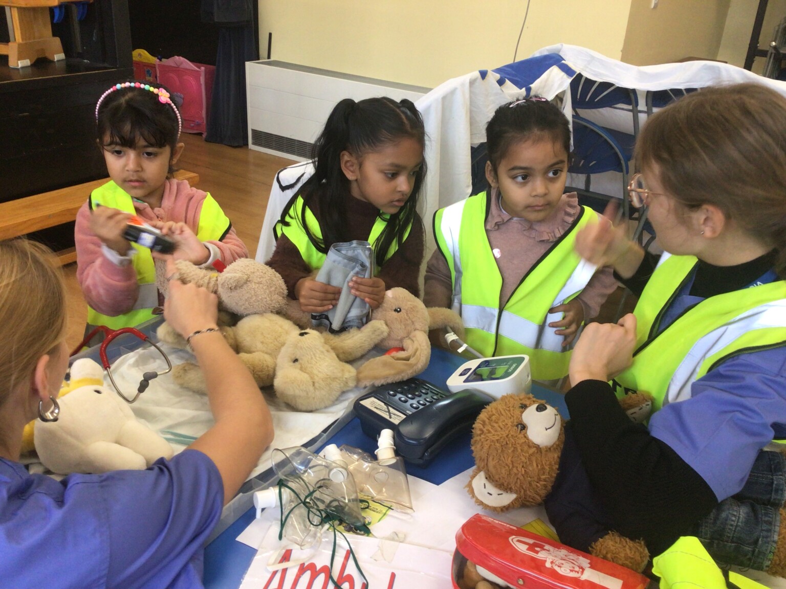 The Teddy Bear Hospital Visit EYFS at Arbury! 