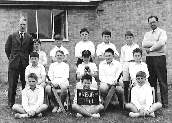 The cricket team 1961.