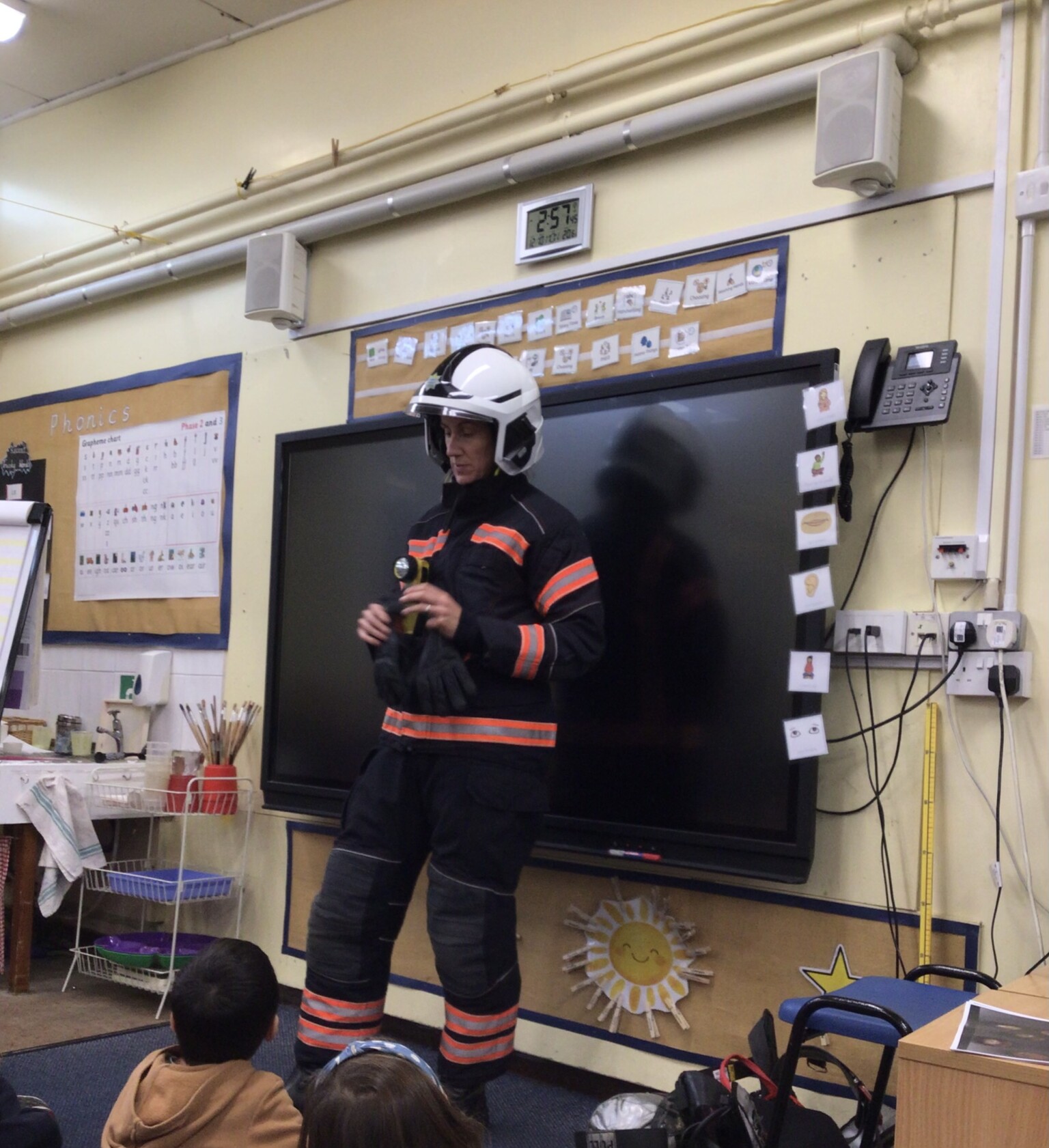 EYFS Firefighter Visit 