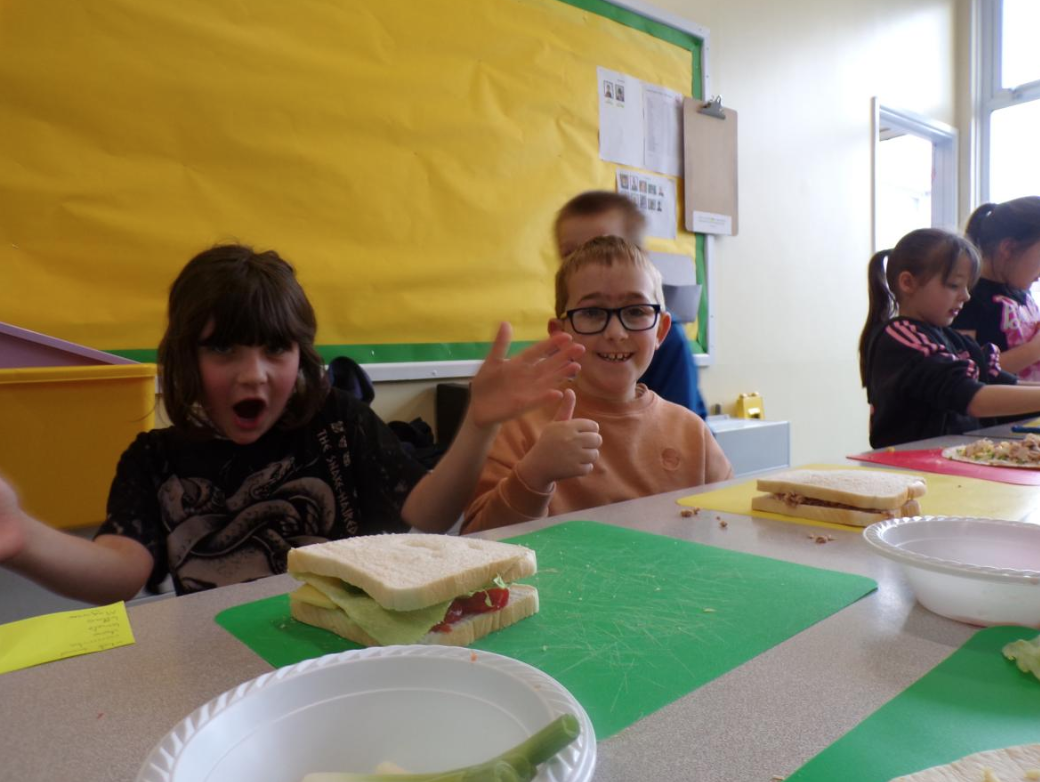 Year 3 DT- Sandwich making