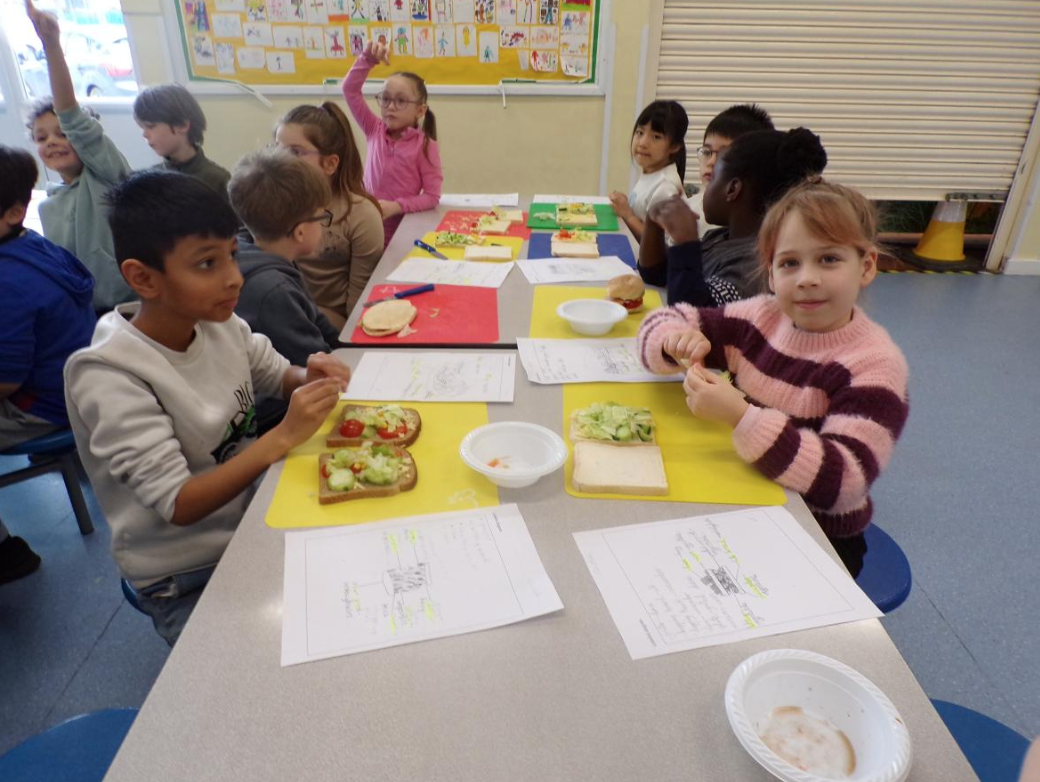 Year 3 DT- Sandwich making