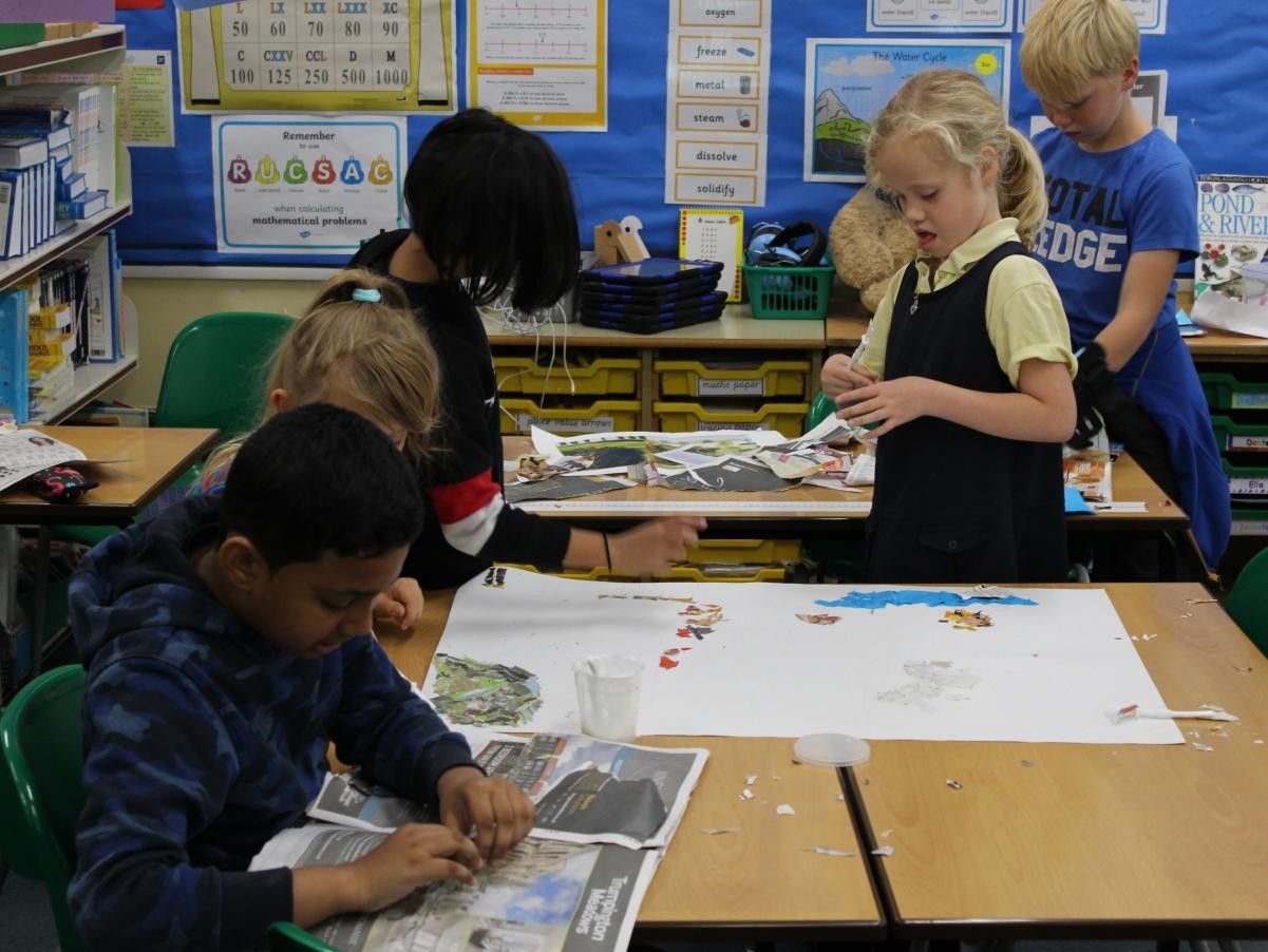 Photos taken on the most recent Head Teacher's Learning Walk. 