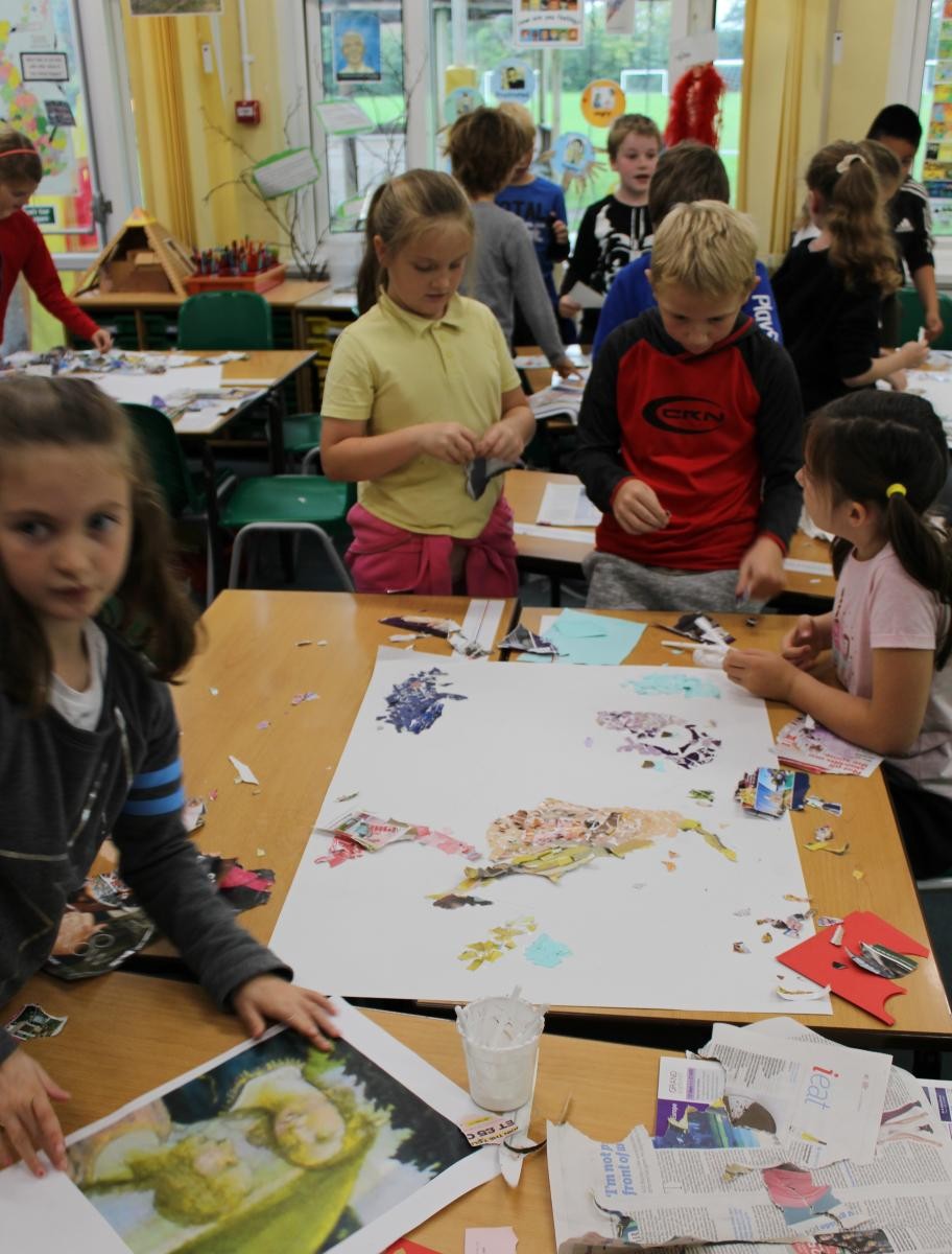 Photos taken on the most recent Head Teacher's Learning Walk. 