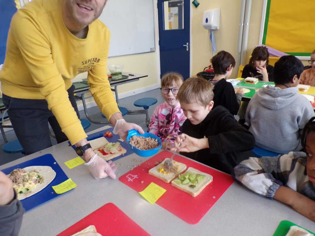 Year 3 DT- Sandwich making