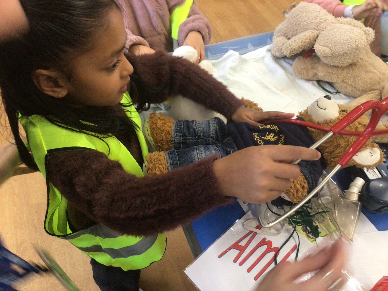 The Teddy Bear Hospital Visit EYFS at Arbury! 