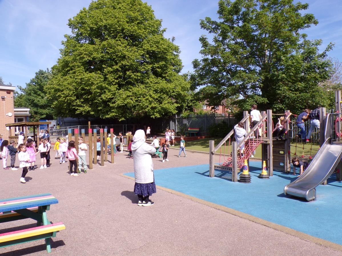 KS1 playground. 