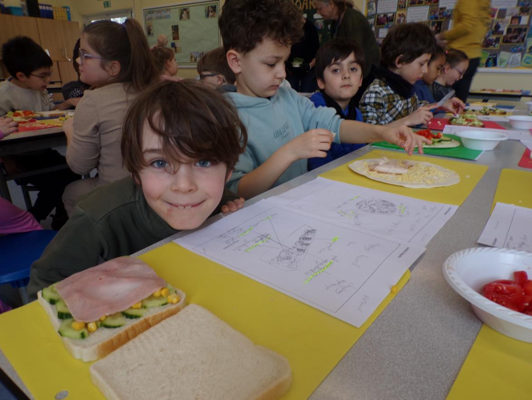 Year 3 DT- Sandwich making