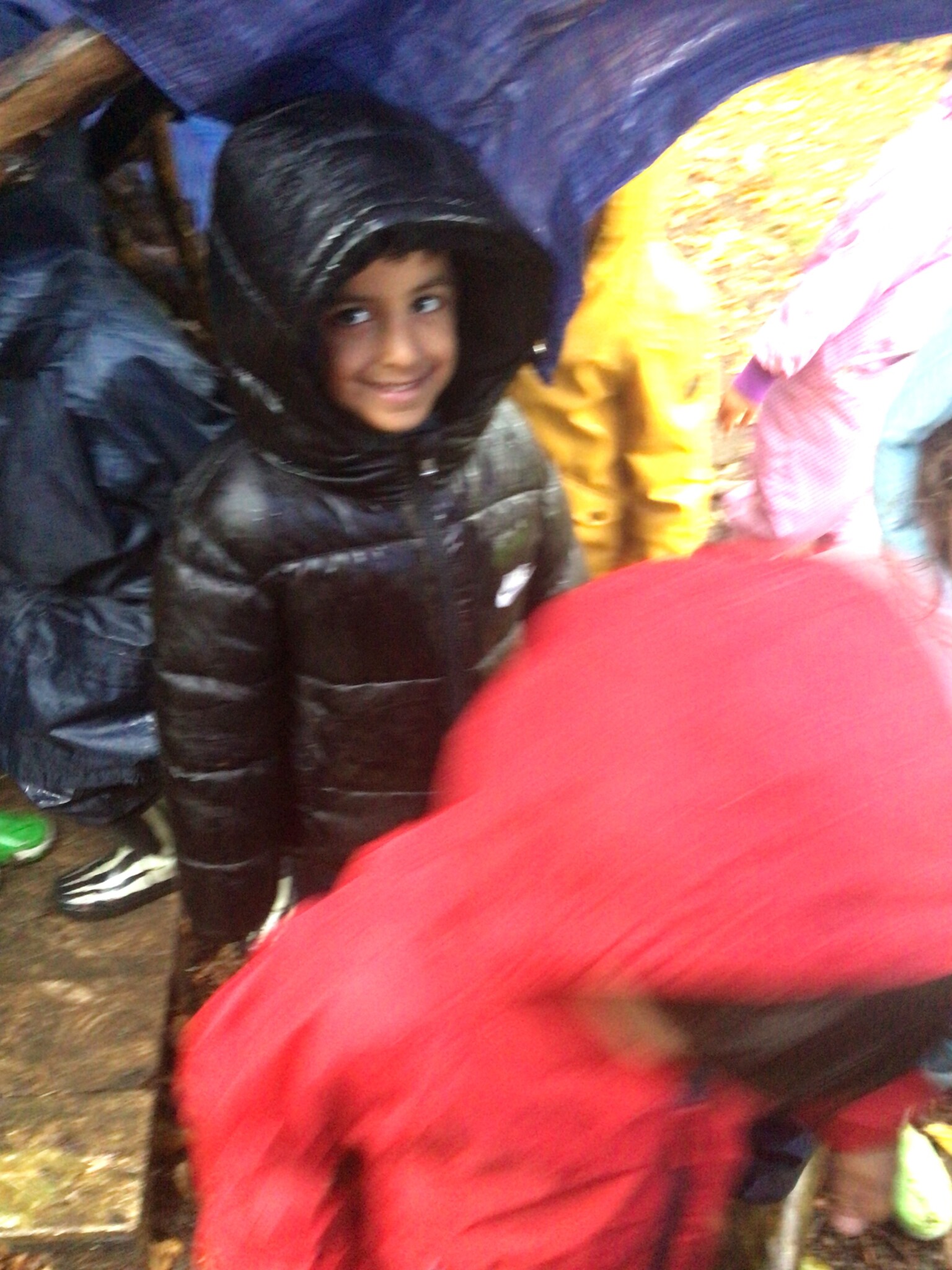 Den building in EYFS
