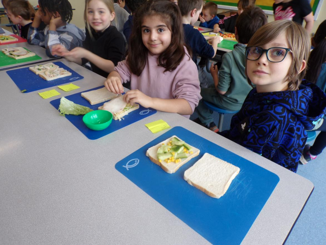 Year 3 DT- Sandwich making