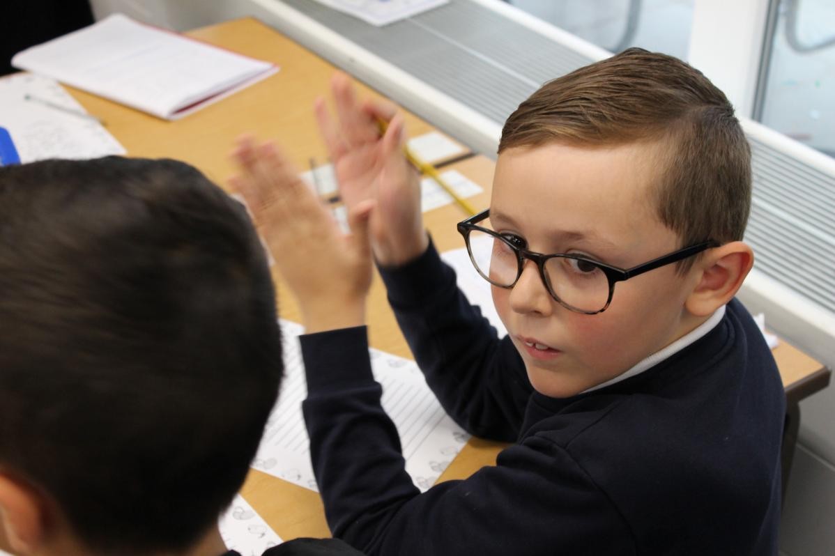 Photos taken on the most recent Head Teacher's Learning Walk. 