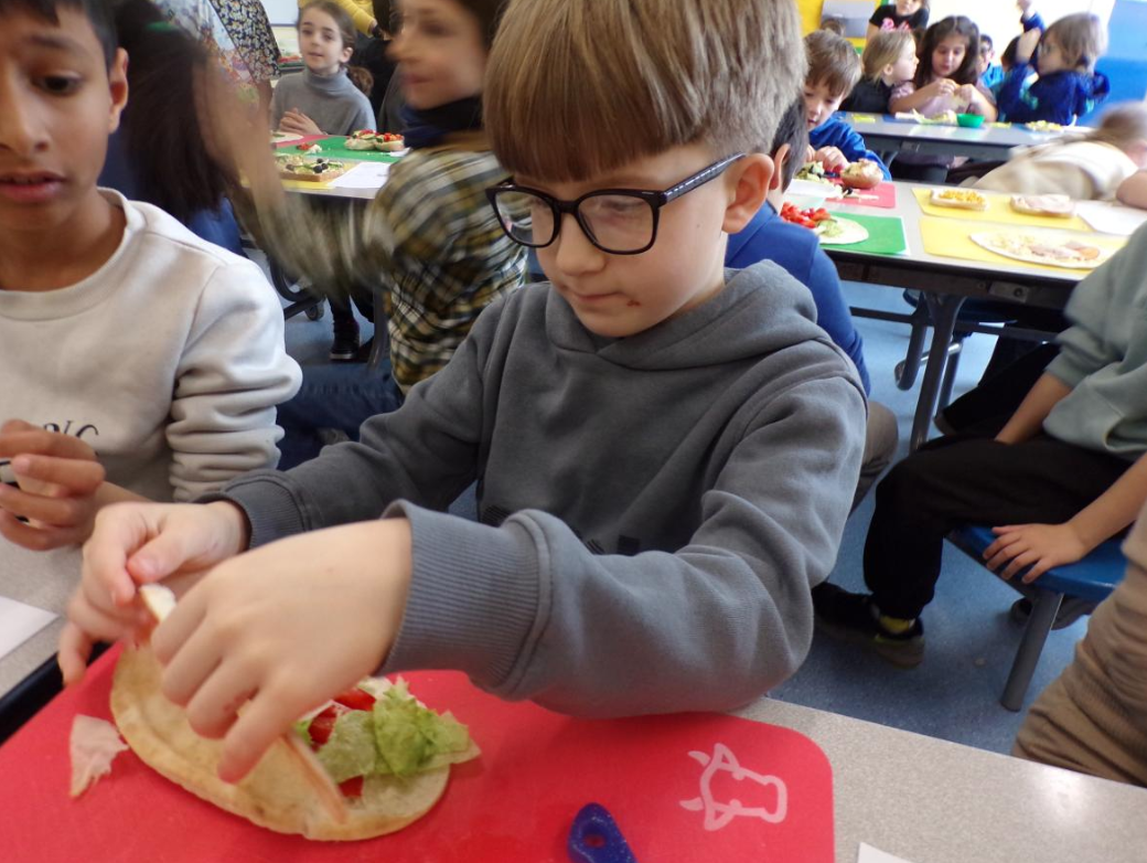 Year 3 DT- Sandwich making