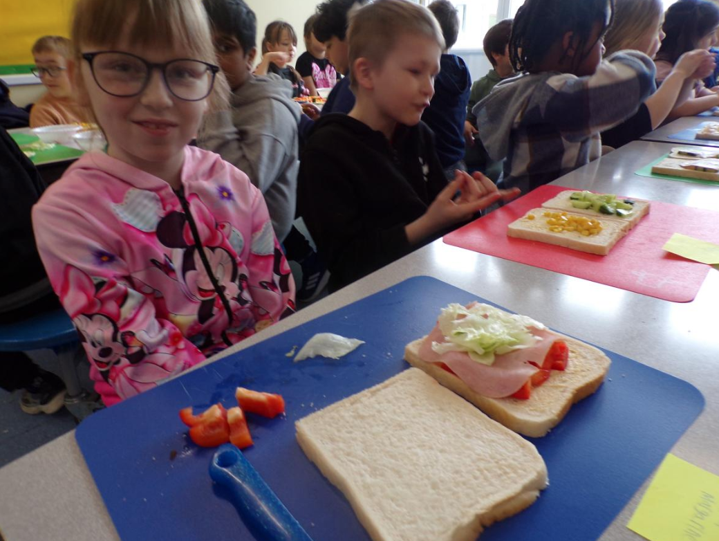 Year 3 DT- Sandwich making