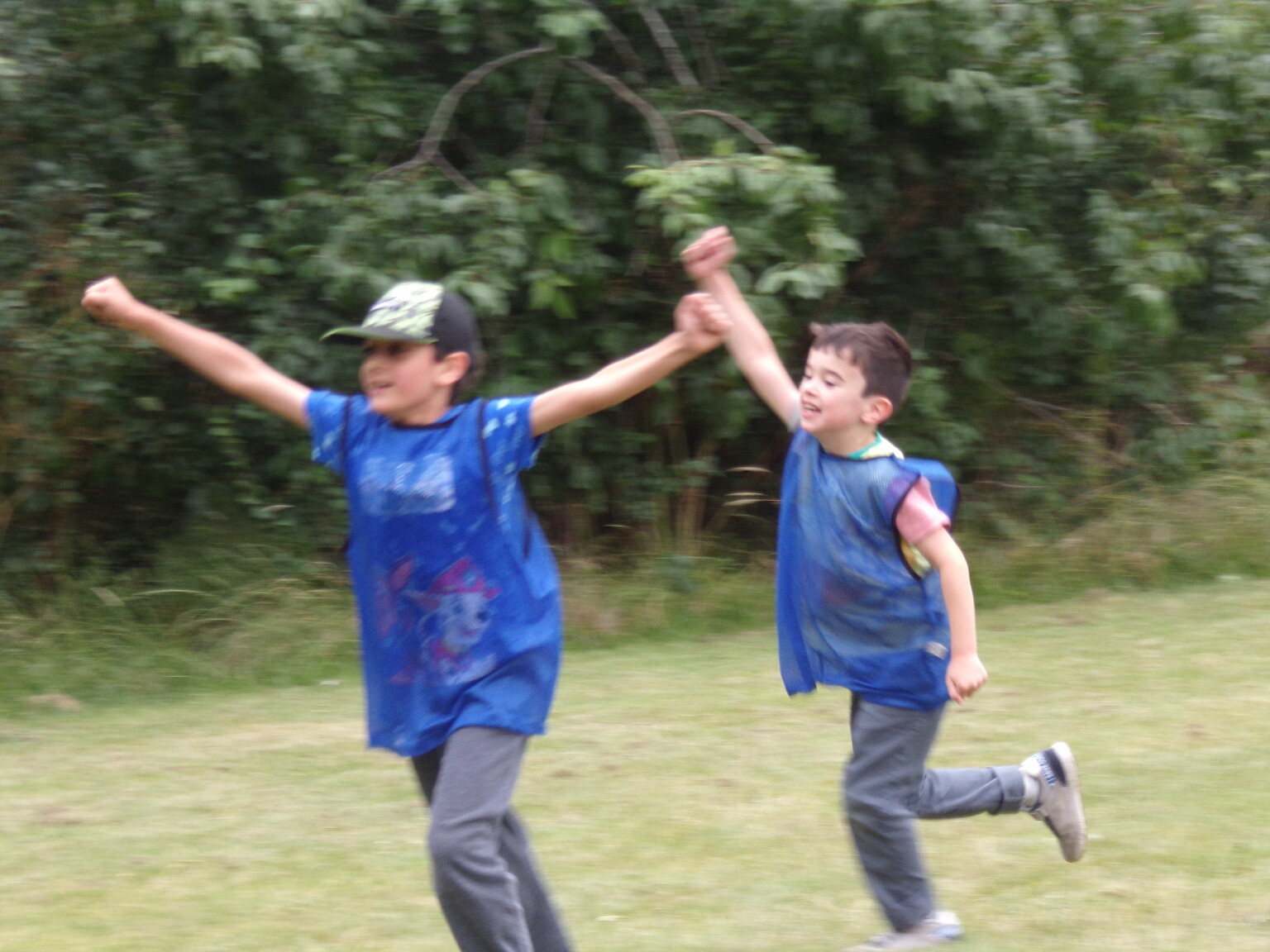 KS1 lunchtime football club. 