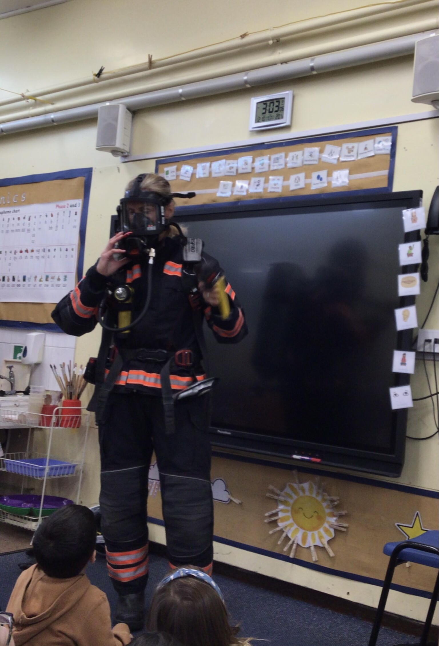 EYFS Firefighter Visit 