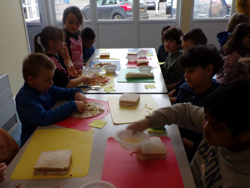 Year 3 DT- Sandwich making