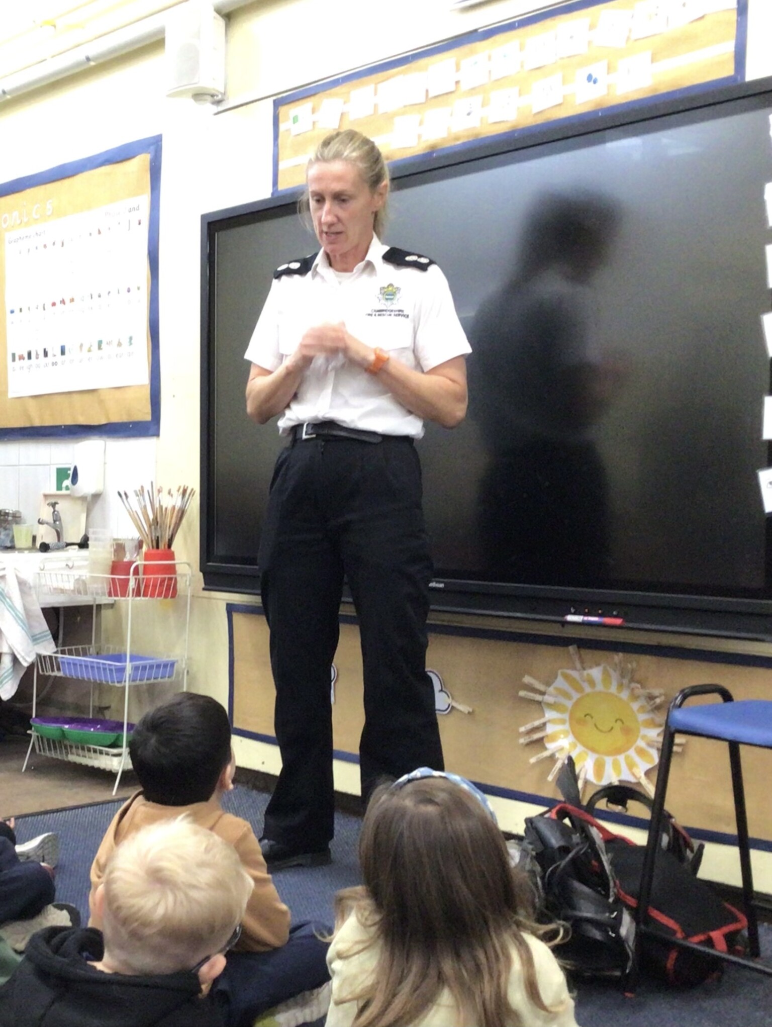 EYFS Firefighter Visit 