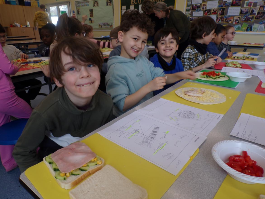 Year 3 DT- Sandwich making
