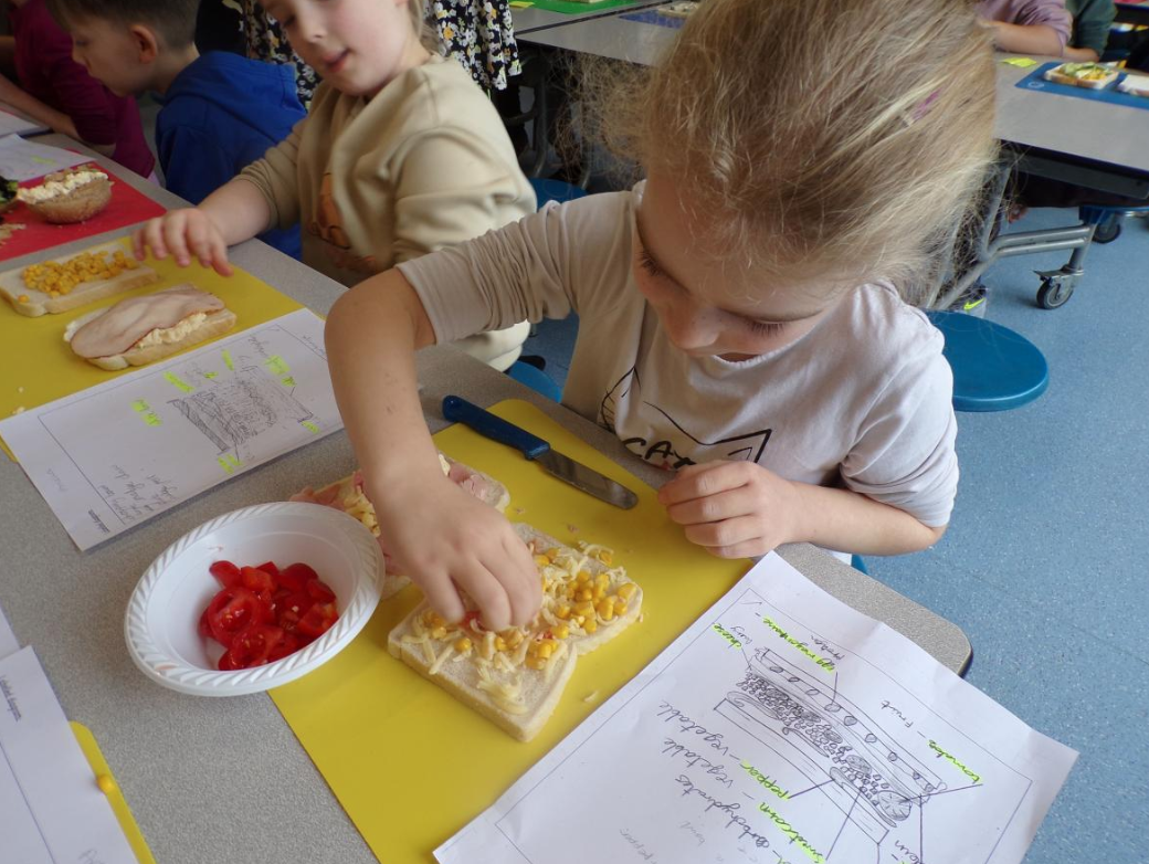 Year 3 DT- Sandwich making