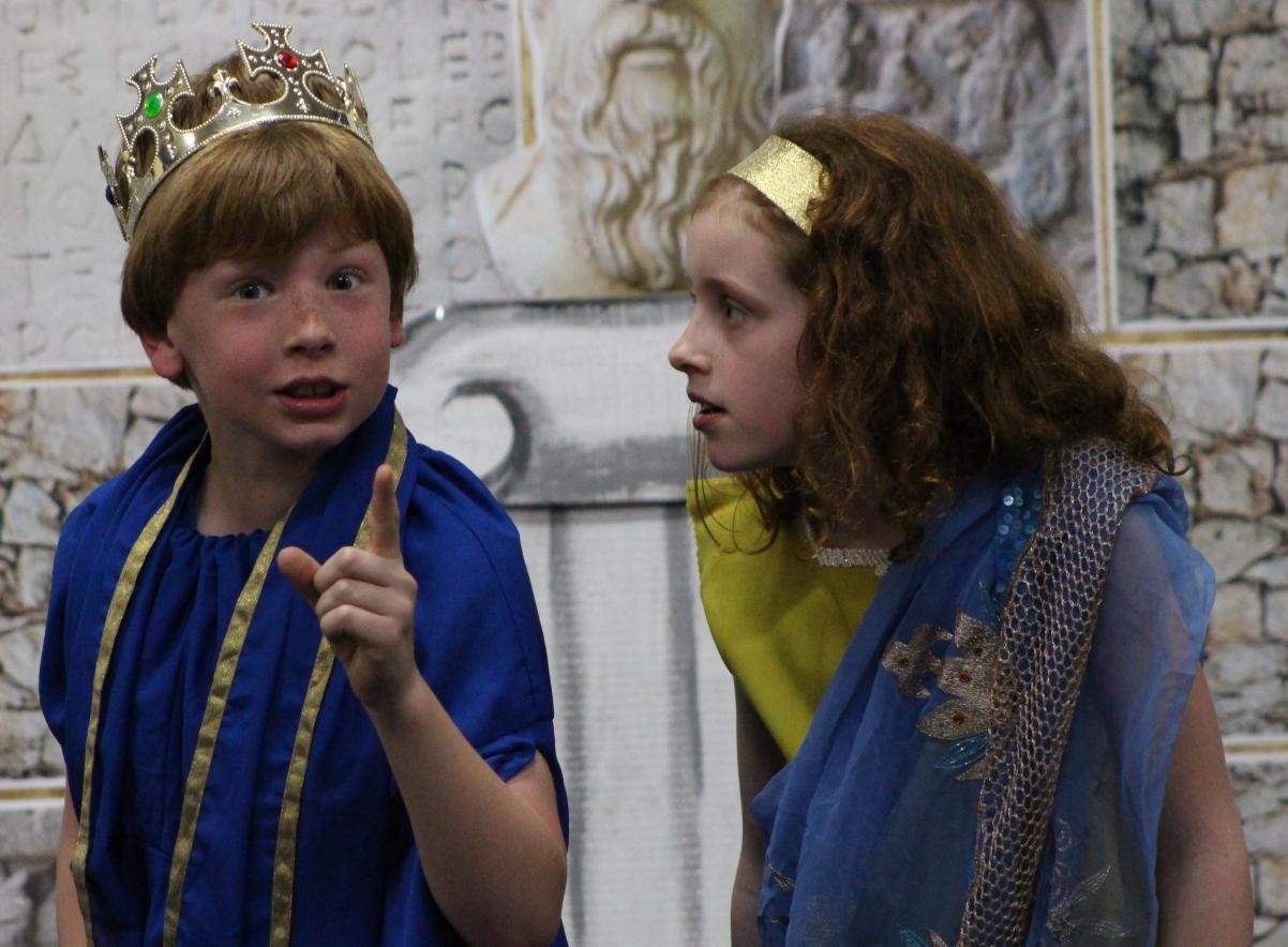 Our year 3/4 production at Easter