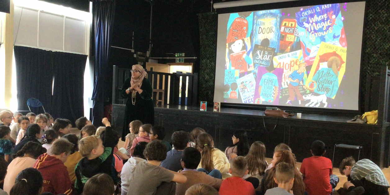 Author Visit to Year 4 and 5