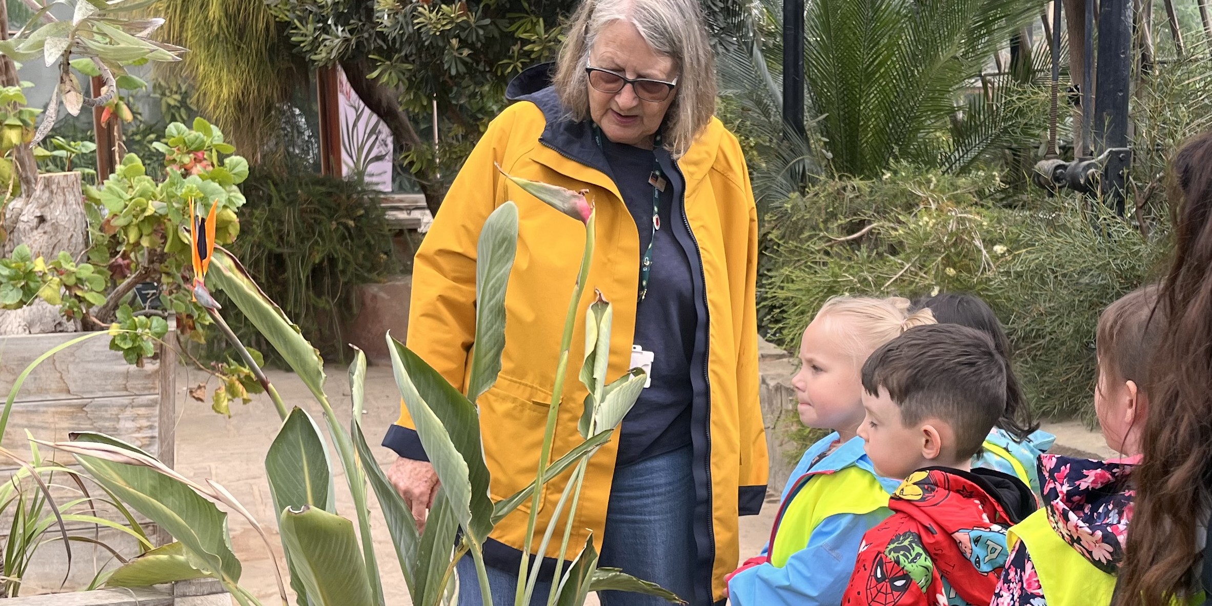 EYFS Visit to Cambridge Botanic Gardens