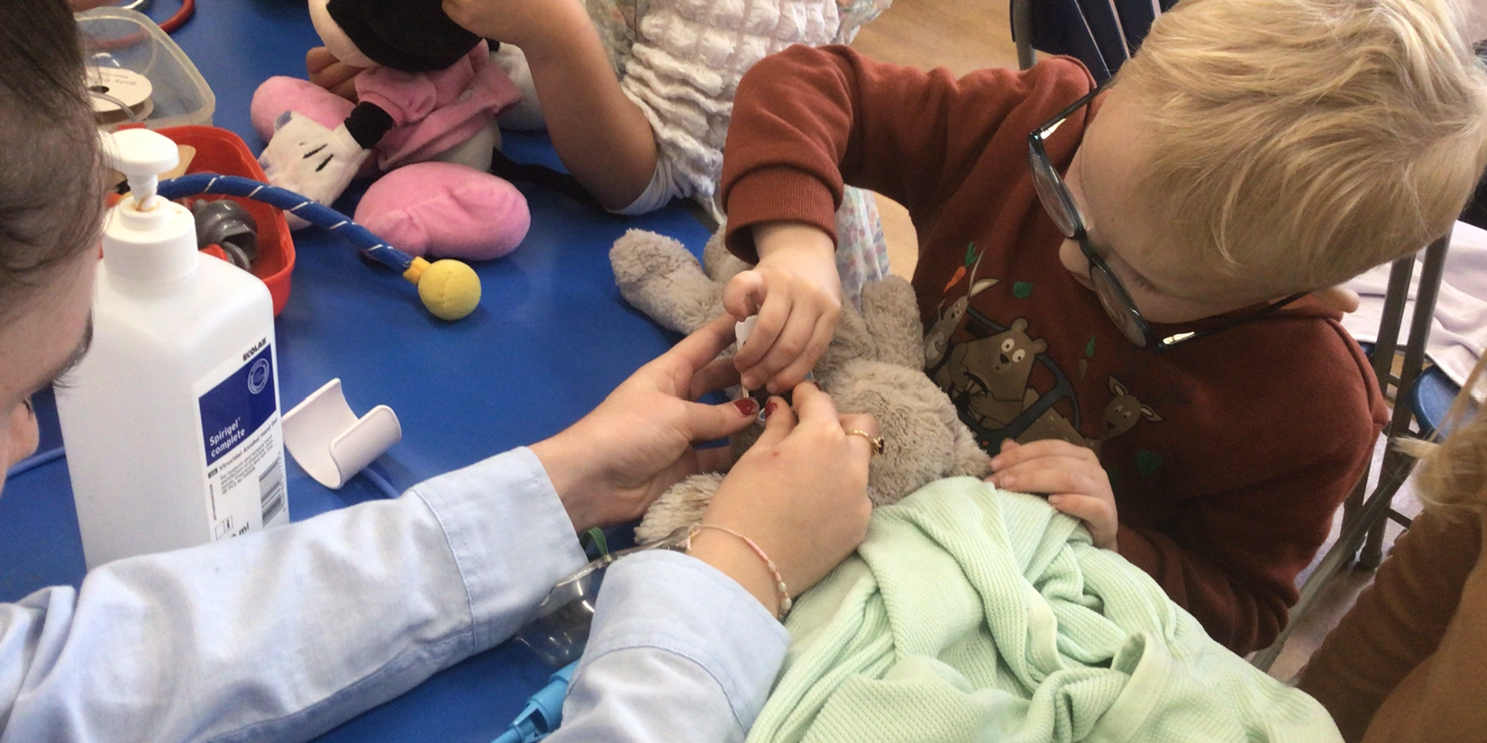 The 'Teddy Bear Hospital' Visits EYFS 