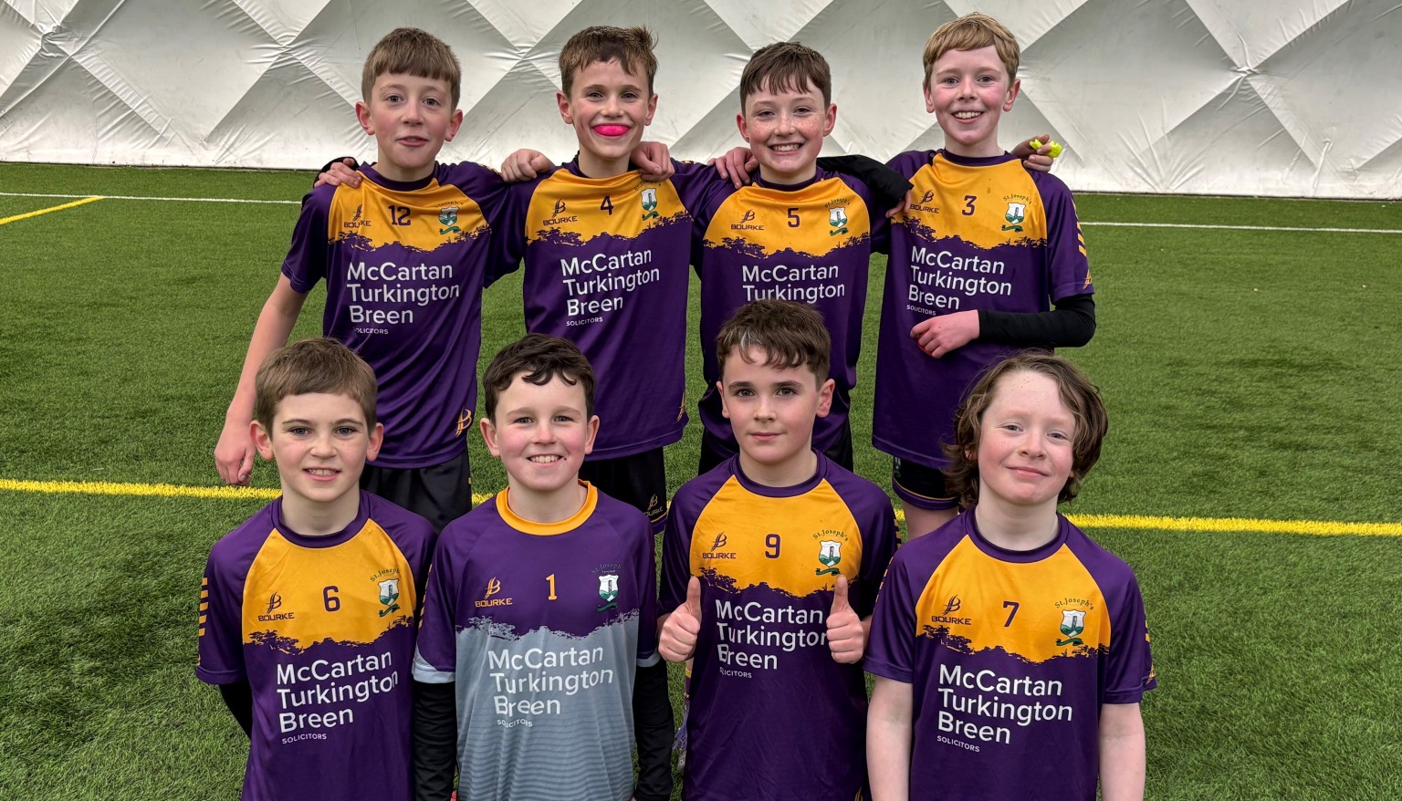 Our boys' Gaelic football team